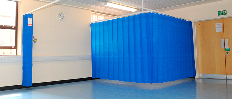 Hospital Cutain Tracks Hospital Disposable Curtains Opal Health