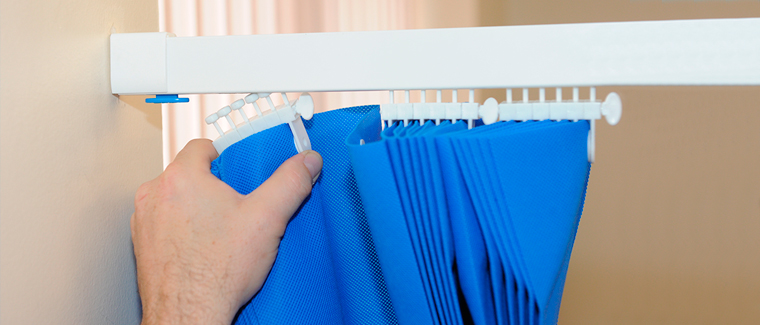 bulk load disposable curtain