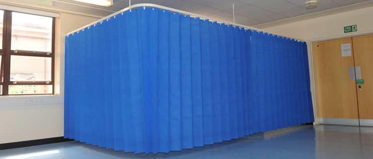 loading disposable curtain